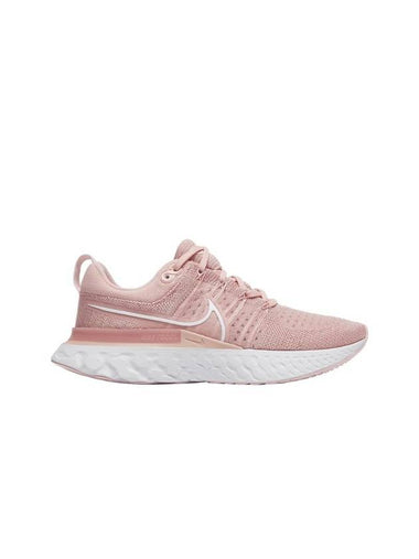 React Infinity Run Flyknit 2 Low Top Sneakers Pink Glaze - NIKE - BALAAN 1