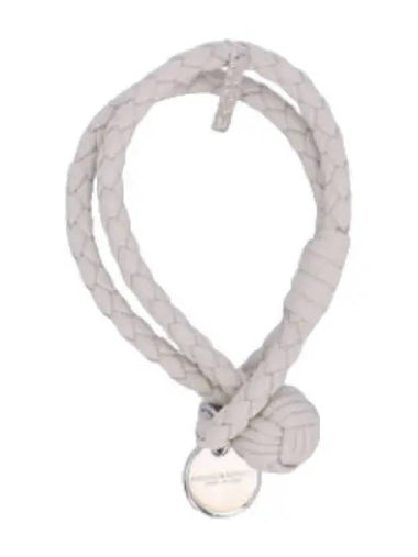 Intrecciato Nappa Bracelet White - BOTTEGA VENETA - BALAAN 1