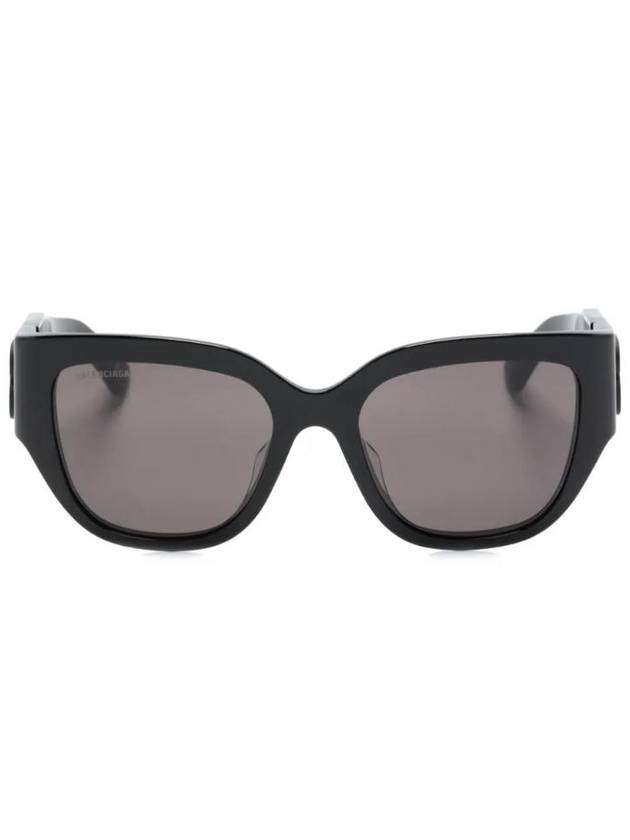 Eyewear Logo Applique Cat Eye Frame Sunglasses BB0323SK - BALENCIAGA - BALAAN 1