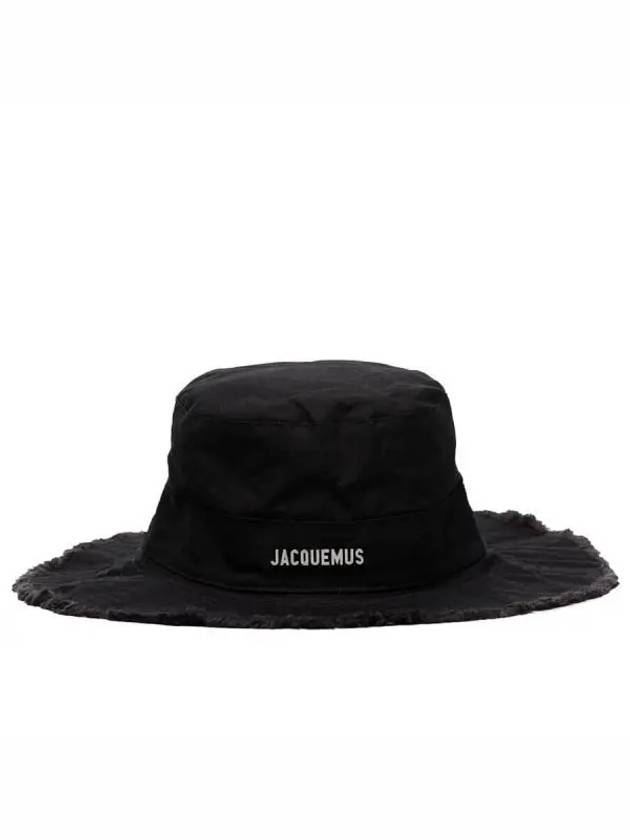 Le Bob Artichaut Bucket Hat Black - JACQUEMUS - BALAAN 2