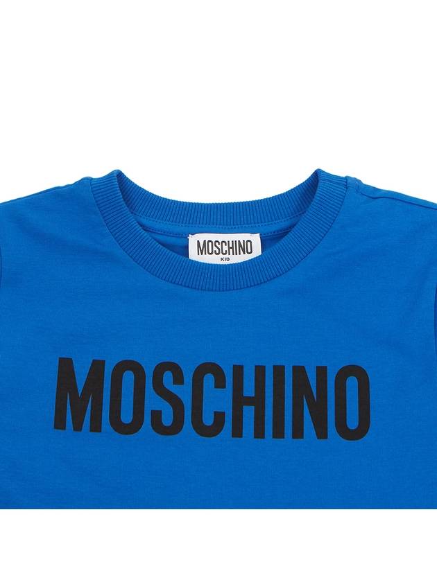 Kids short sleeve t shirt HQM03T LBA10 40289 Adult wearable - MOSCHINO - BALAAN 3