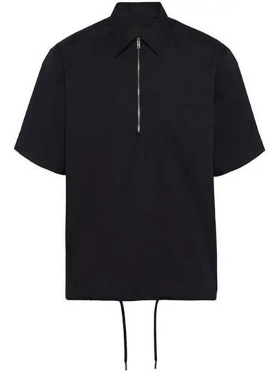 PRADA 24 ss Zipper Shirt SC76310HTF0002 B0711094105 SC763 10HT F0002 - PRADA - BALAAN