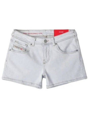 Lila Shorts Pants Blue - DIESEL - BALAAN 1