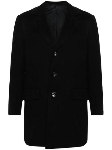 notched lapel cashmere single-breasted coat UGO411K0114015 - KITON - BALAAN 1