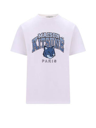 Campus Fox Relaxed Short Sleeve T-Shirt White - MAISON KITSUNE - BALAAN 2