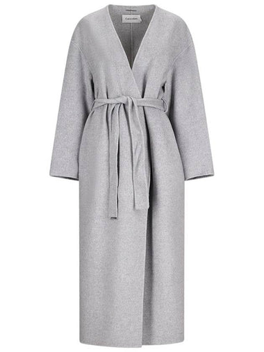 OVERSIZE DOUBLE-FACE WOOL COAT - CALVIN KLEIN - BALAAN 1