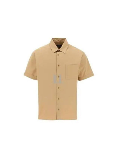 Poplin Ross Short Sleeve Shirt Beige - A.P.C. - BALAAN 2