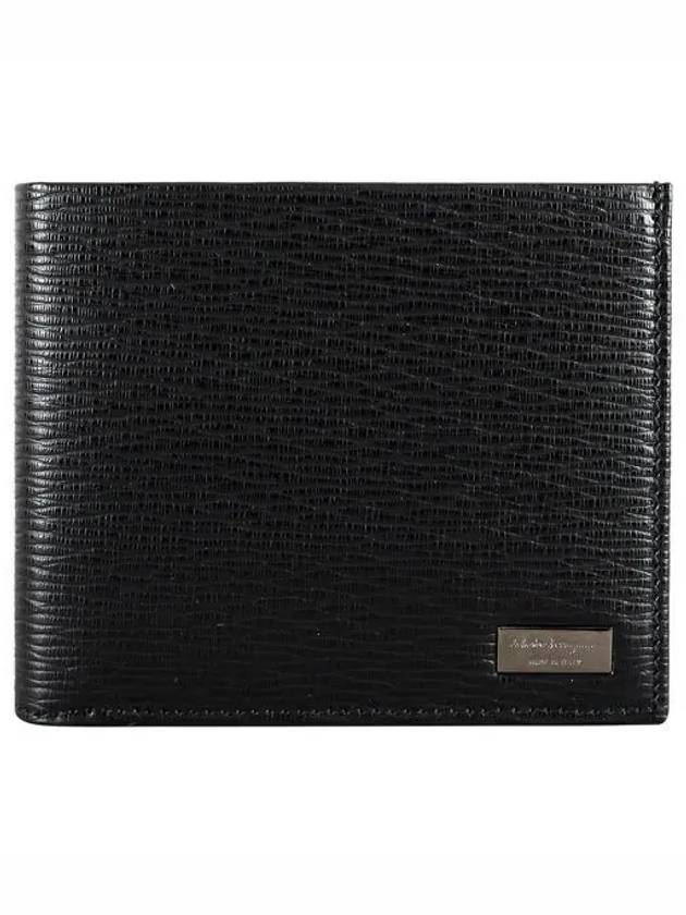 Ferragamo metal logo half wallet 0351322 271431 1146973 - SALVATORE FERRAGAMO - BALAAN 1