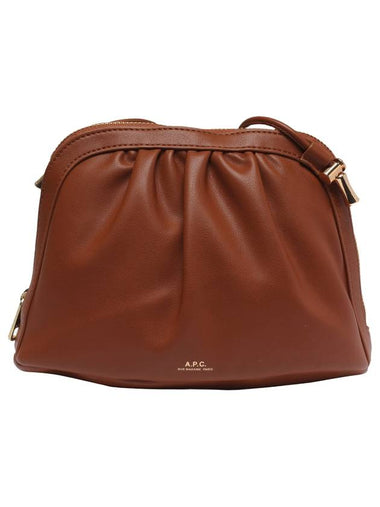 Ninon Drawstring Cross Bag Brown - A.P.C. - BALAAN 1