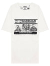 Logo Print Cotton Short Sleeve T-Shirt White - BARBOUR - BALAAN 8