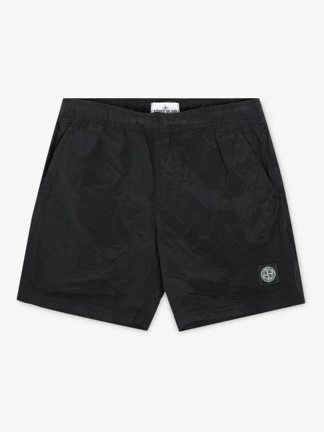 Nylon Metal Econyl Swim Shorts Black - STONE ISLAND - BALAAN 3