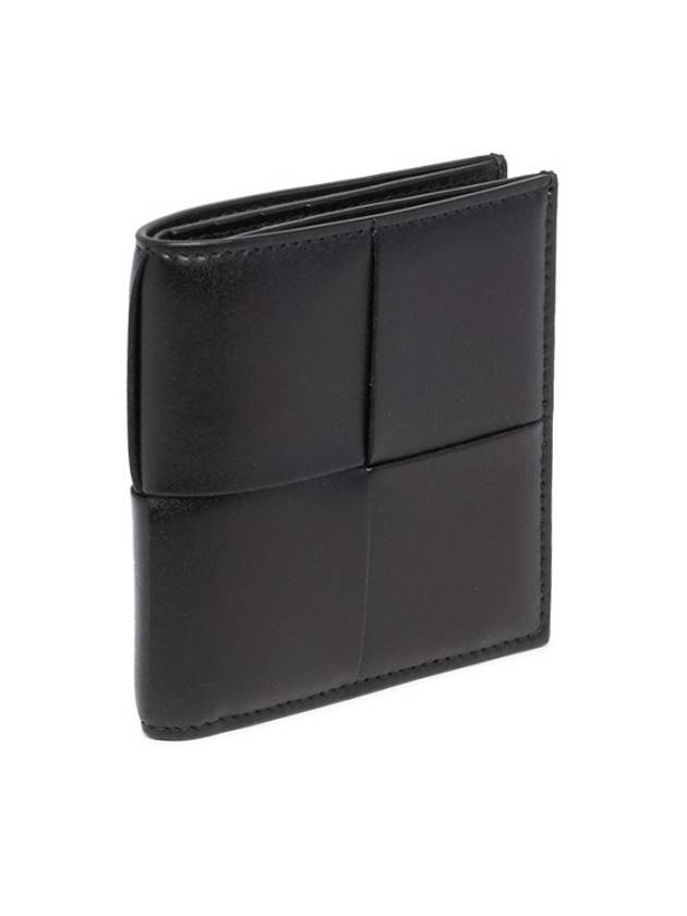 Slim Folder Half Wallet Black - BOTTEGA VENETA - BALAAN 3