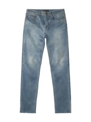 Super Fitted Denim Pants Blue Jeans - BALENCIAGA - BALAAN 1