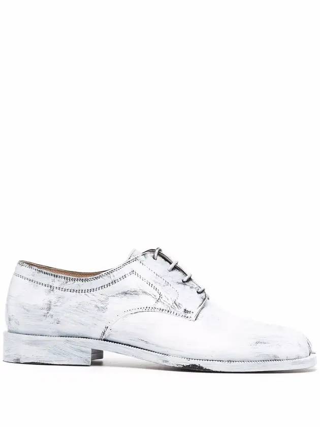 Paint Tabi Lace Up Derby White - MAISON MARGIELA - BALAAN 1