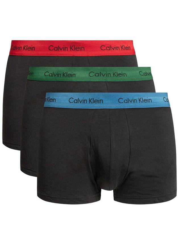 Low Rise Briefs 3 Pack Black - CALVIN KLEIN - BALAAN 3