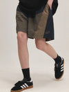 Mixed Nylon Block Shorts Deep Green - CPGN STUDIO - BALAAN 3