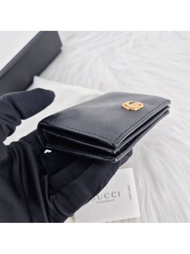 GG Marmont Women s Card Case Medium Wallet Black - GUCCI - BALAAN 5