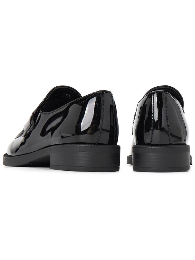 Patent Leather Loafers Black - PRADA - BALAAN 7