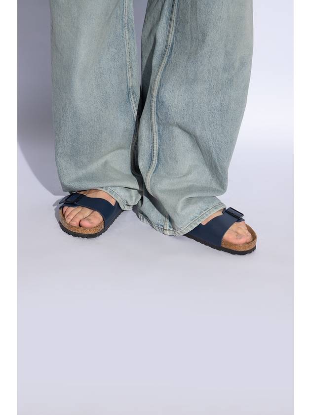 Birkenstock ‘Arizona BS’ Slides, Men's, Navy Blue - BIRKENSTOCK - BALAAN 2