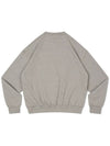 V Heavy Sweat Yacht Sweatshirt Melange Grey - DE GRAND MATIN - BALAAN 4