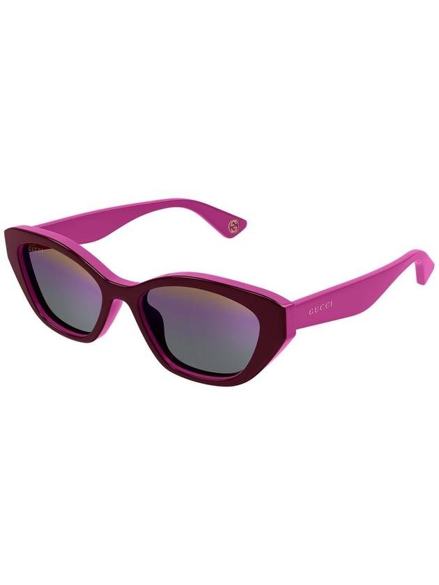 24SS SUNGLASSES GG1638S 003 BURGUNDY FUCHSIA RED - GUCCI - BALAAN 3