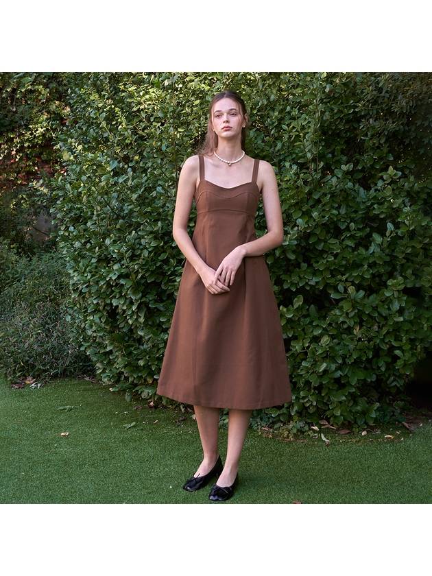 Terry Dress Brown - AMOUR - BALAAN 1