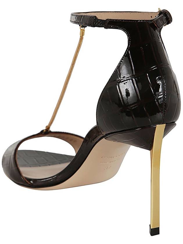 Tom Ford Mid Heel Sandals Shoes - TOM FORD - BALAAN 3