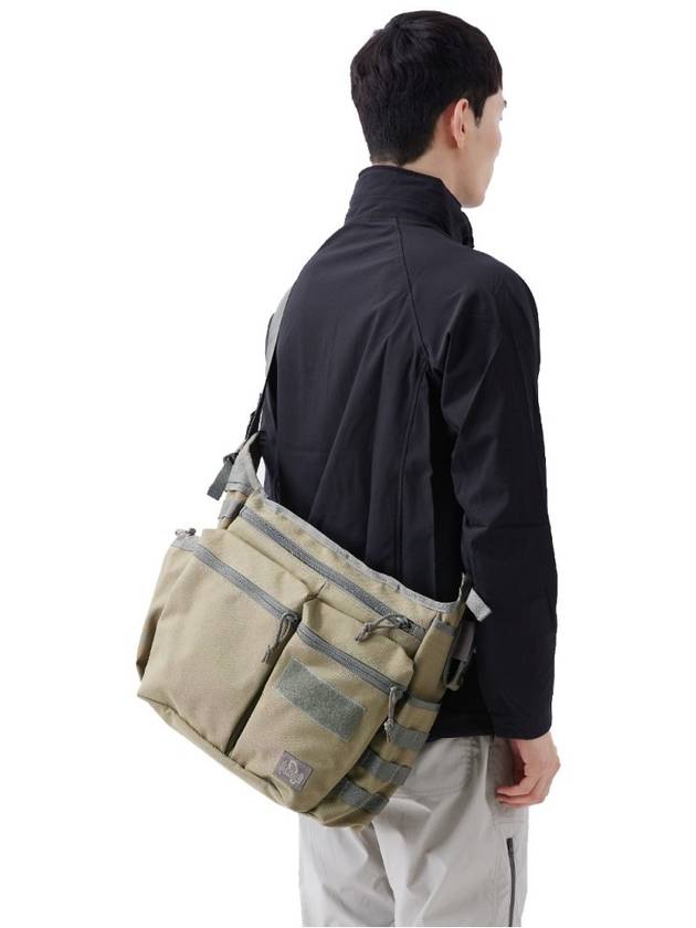 Racing Pigeon Messenger Bag Khaki Porridge - MAGFORCE - BALAAN 2