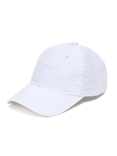 Big Light Ball Cap White - DONTFORGETME - BALAAN 2