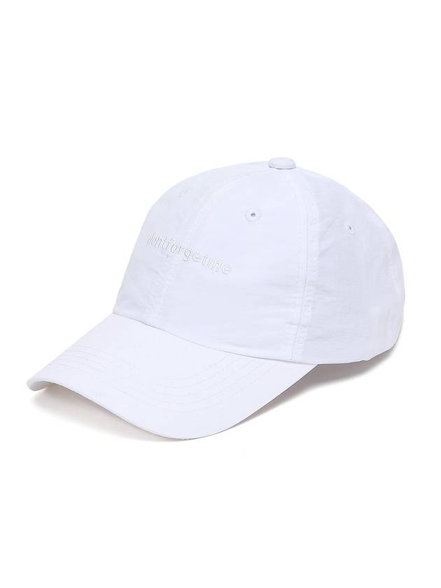 Light Ball Cap White - DONTFORGETME - BALAAN 1