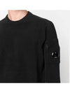 Lens Wappen Crew Neck Knit Top Black - CP COMPANY - BALAAN 5