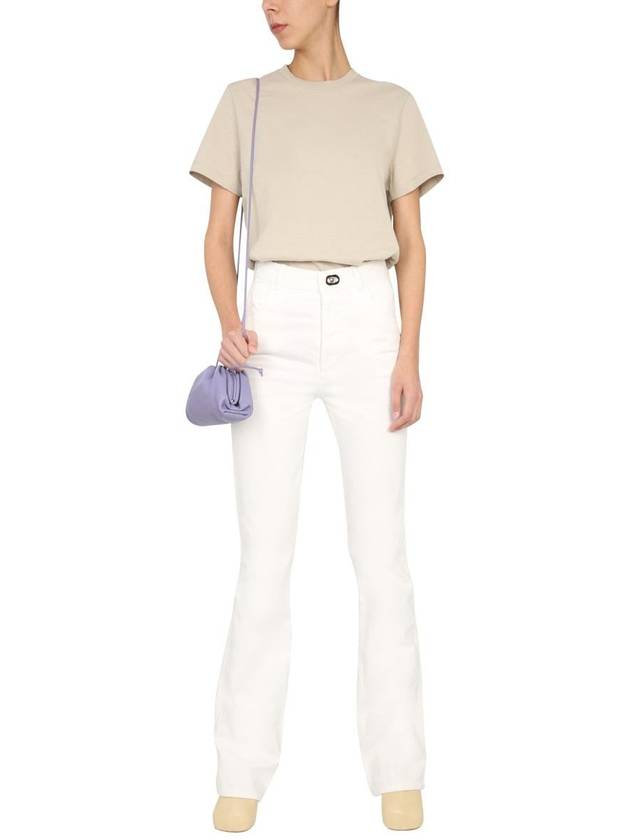 Bootcut Denim Jeans White - BOTTEGA VENETA - BALAAN 3