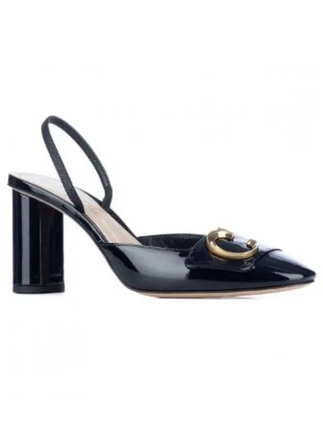 C'est Patent Calfskin Slingback Pumps Black - DIOR - BALAAN 2