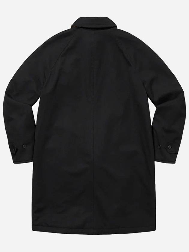 Reversible Houndstooth Overcoat Black 23FW - SUPREME - BALAAN 4