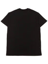 ORB Logo Cotton Short Sleeve T-Shirt Black - VIVIENNE WESTWOOD - BALAAN 3