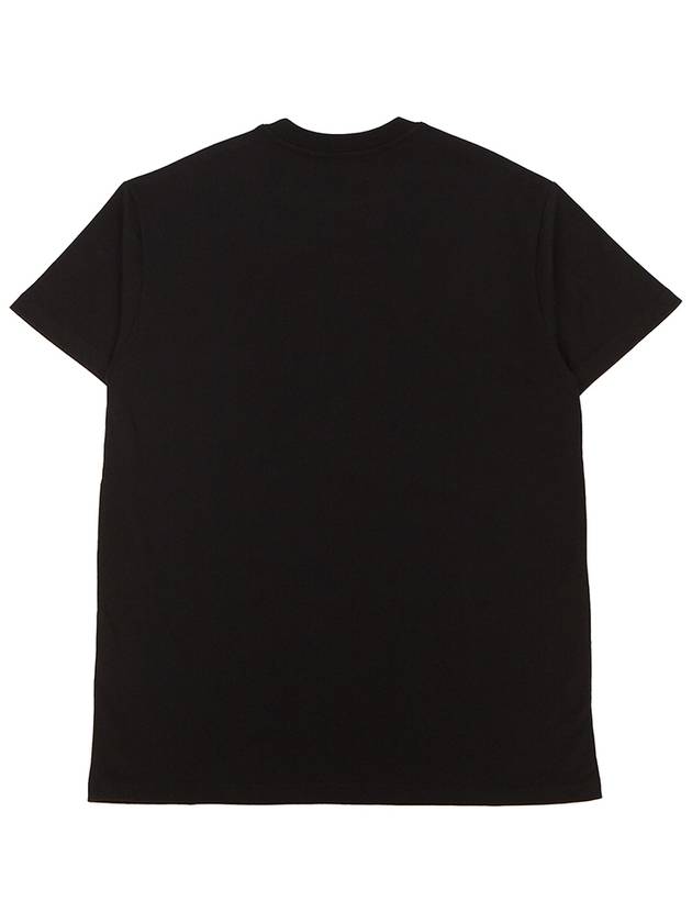 ORB Logo Cotton Short Sleeve T-Shirt Black - VIVIENNE WESTWOOD - BALAAN 3