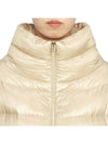 Matilde High Neck Long Padding Beige - HERNO - BALAAN 7