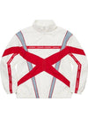 Cross Paneled Track Jacket White - SUPREME - BALAAN 1