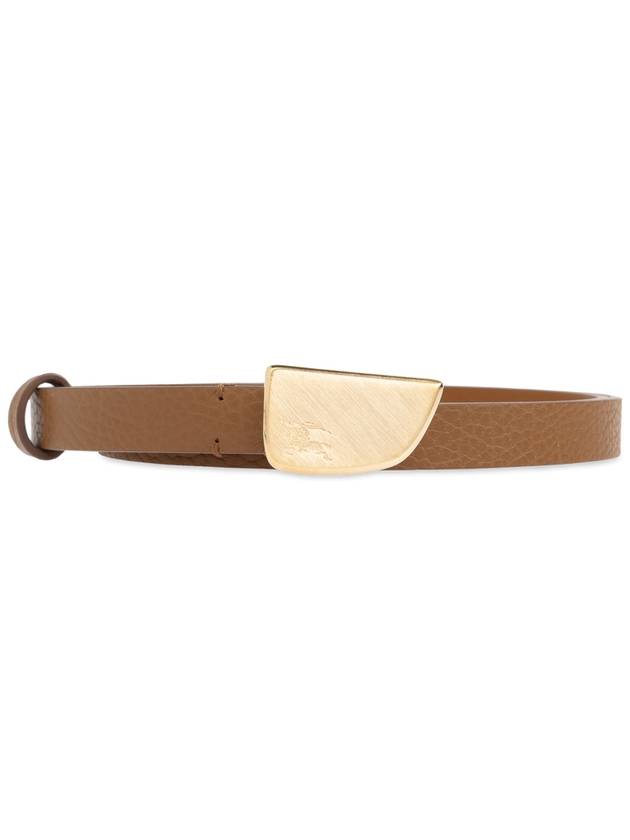 Burberry Leather Belt, Women's, Brown - BURBERRY - BALAAN 1