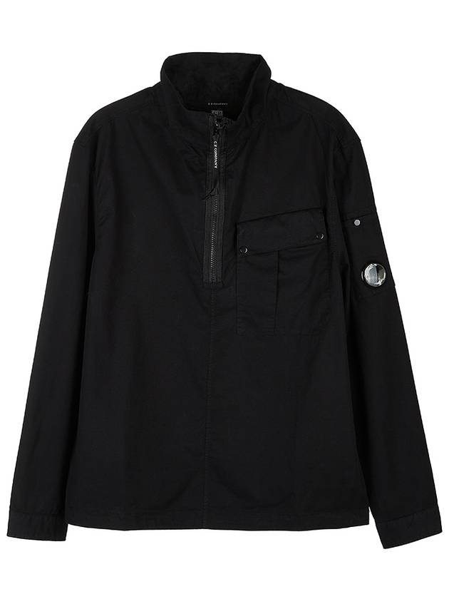 Lens Wappen Anorak Black - CP COMPANY - BALAAN 1