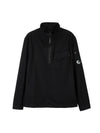 Lens Wappen Anorak Black - CP COMPANY - BALAAN 1