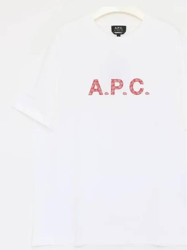 James Short Sleeve T-Shirt White - A.P.C. - BALAAN 2