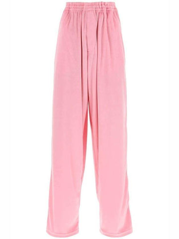 oversized fit mid waist track pants pink - BALENCIAGA - BALAAN 1