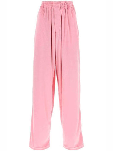 oversized fit mid waist track pants pink - BALENCIAGA - BALAAN 1