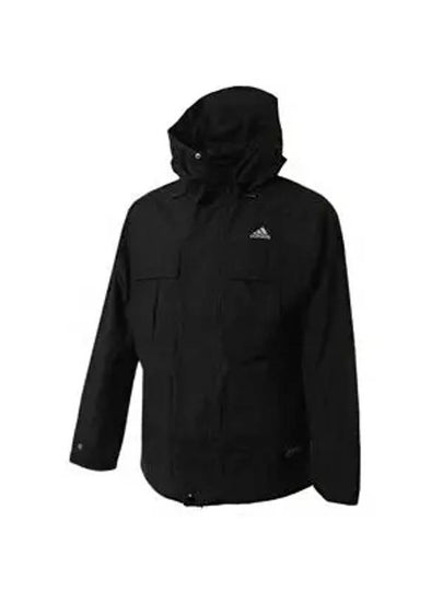 PRSVE Hooded Jacket Black - ADIDAS - BALAAN 2