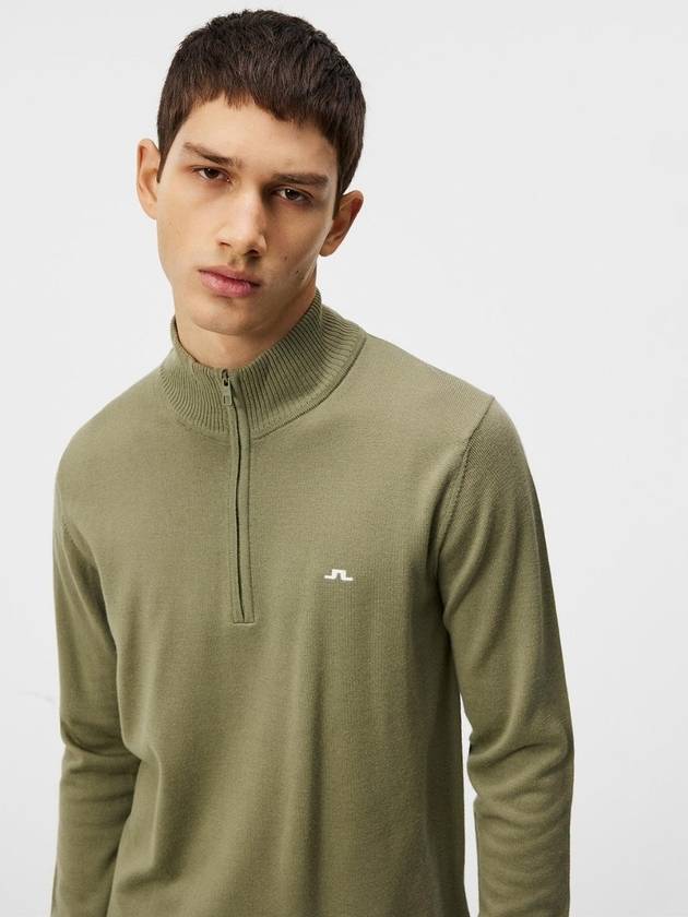 Merino wool chian zipper golf sweater - J.LINDEBERG - BALAAN 4