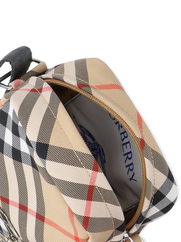 EKD Appliqué Check Phone Cross Bag Beige - BURBERRY - BALAAN 5