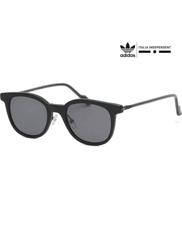 Sunglasses AOK003 009 000 Black Horn Rim Men Women Fashion - ADIDAS - BALAAN 4