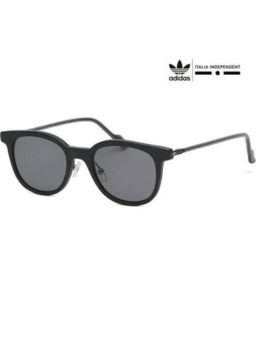 Sunglasses AOK003 009 000 Black Horn Rim Men Women Fashion - ADIDAS - BALAAN 1