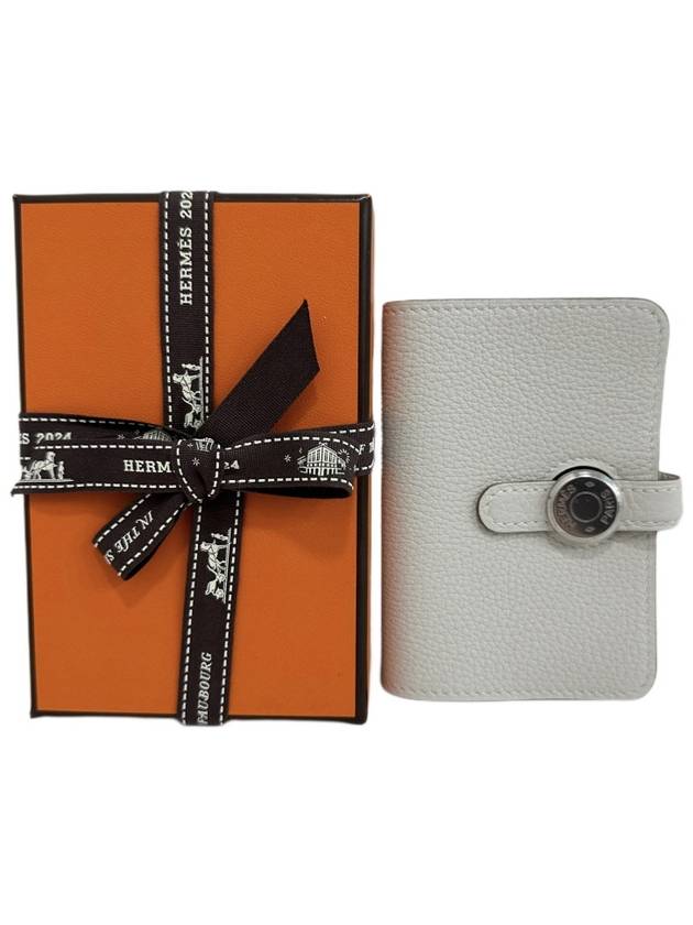 Dogon Card Wallet Togo Palladium Hardware H044083KM4 - HERMES - BALAAN 7